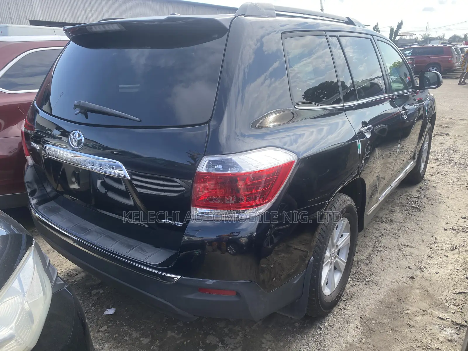 Toyota Highlander 3.5L 4WD 2013 Black