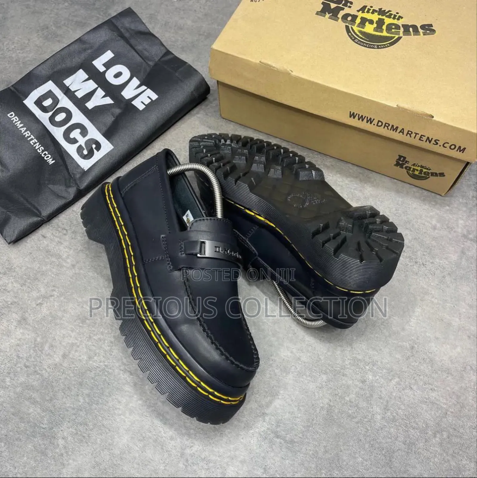 Unisex Dr Martens Mate Leather Loafers