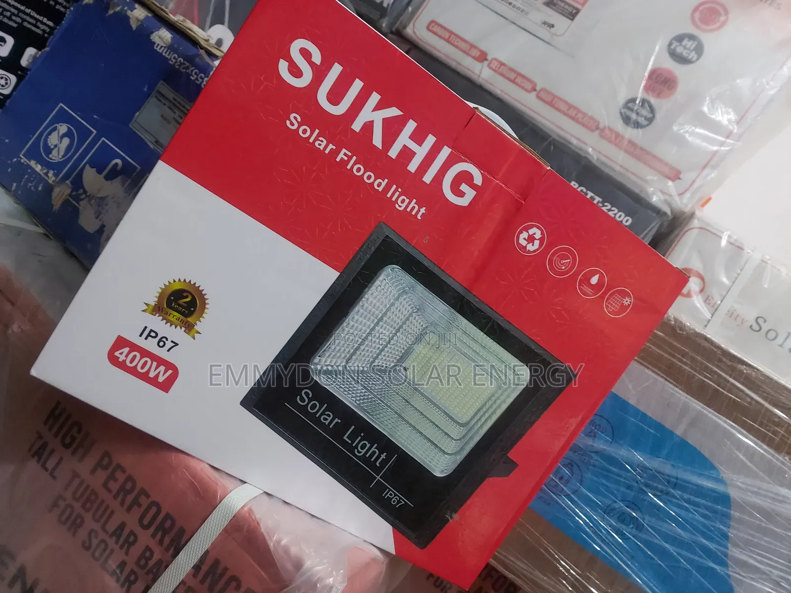 Original Sukhig Solar Flood Light 400watt