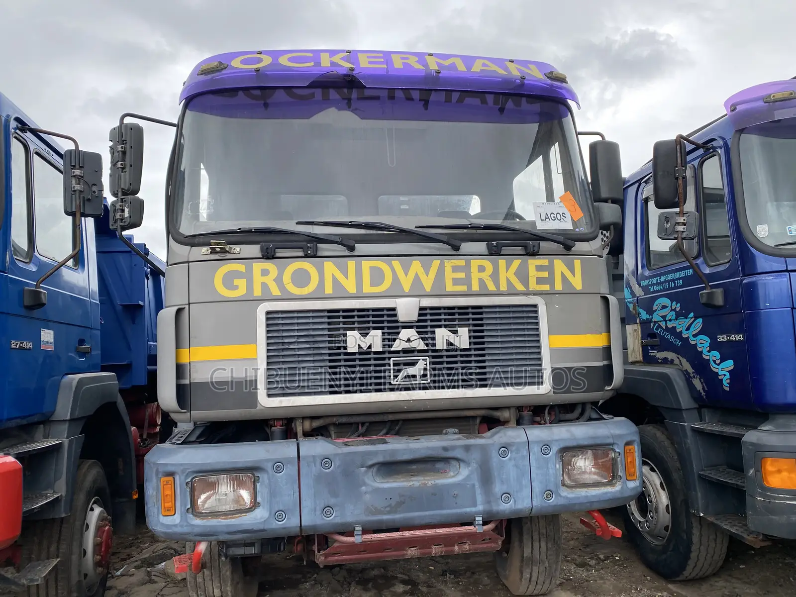 MAN Diesel Tipper 30tons (10 Tyres)