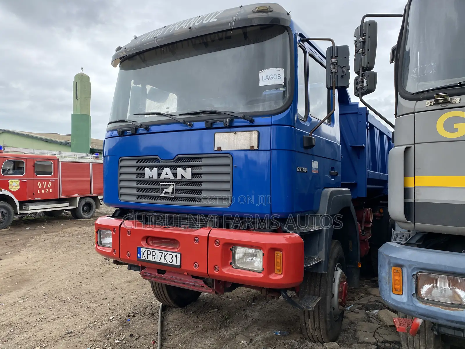 Man Diesel Tipper - 30tons (10 Tyres)