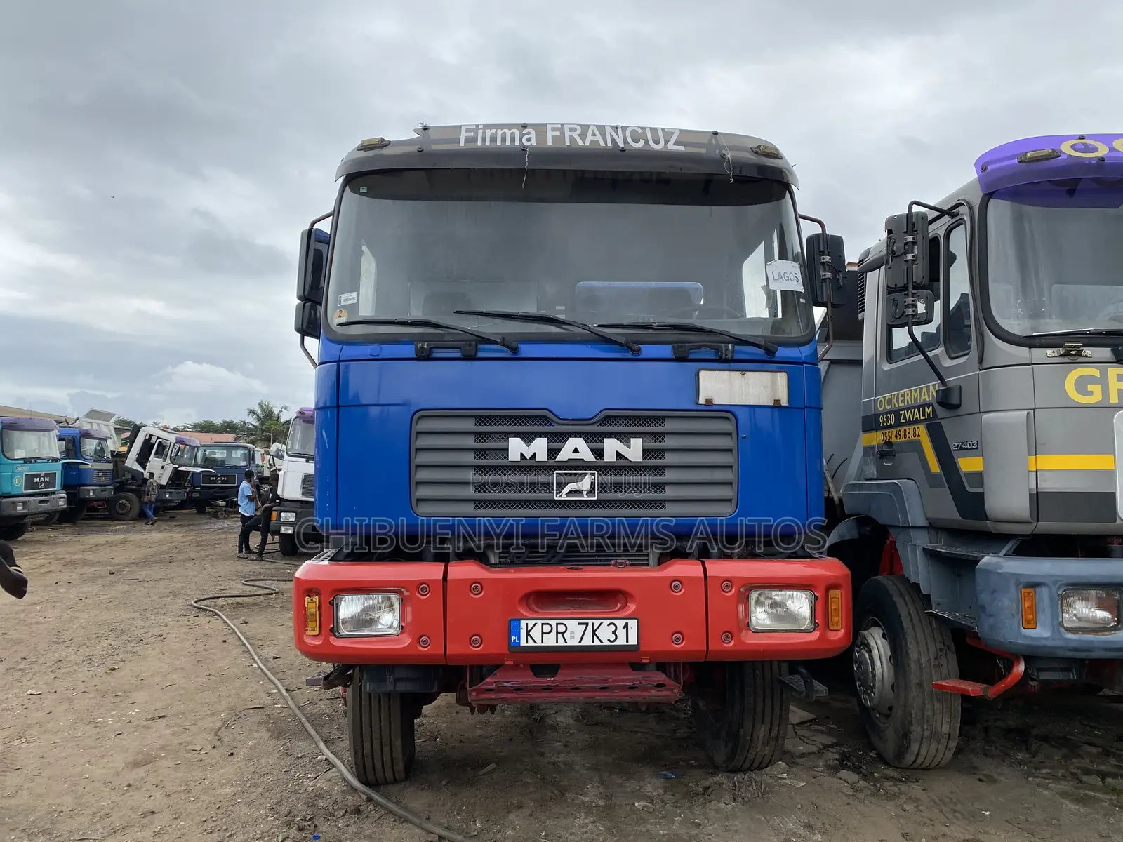 Man Diesel Tipper - 30tons (10 Tyres)