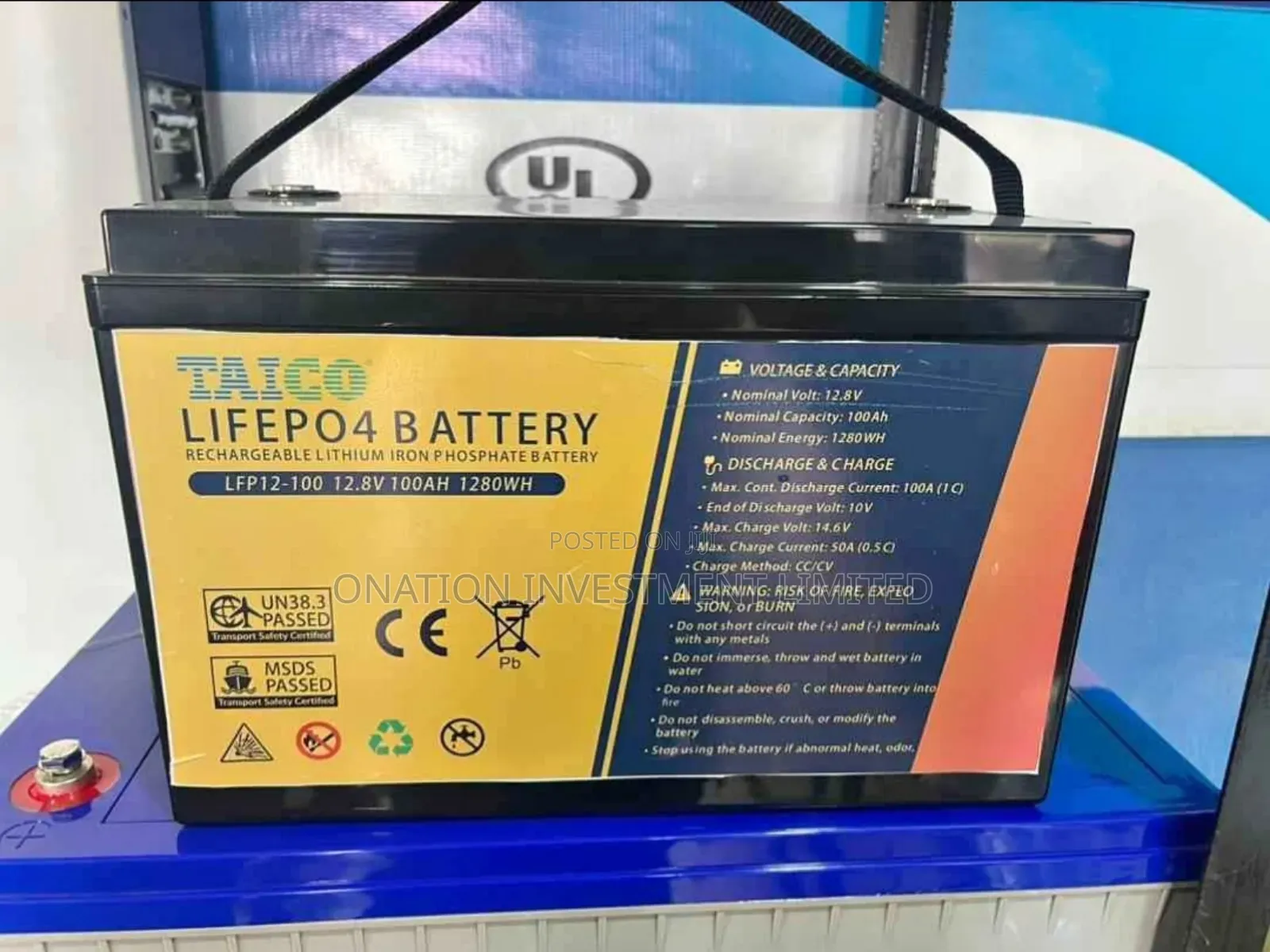 100ah 12v Taico Lithium Batteries