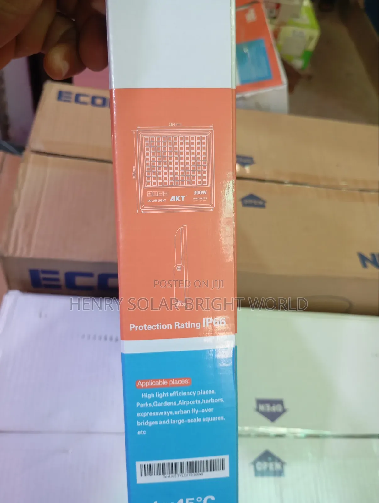 AKT 300w Solar Flood Lights
