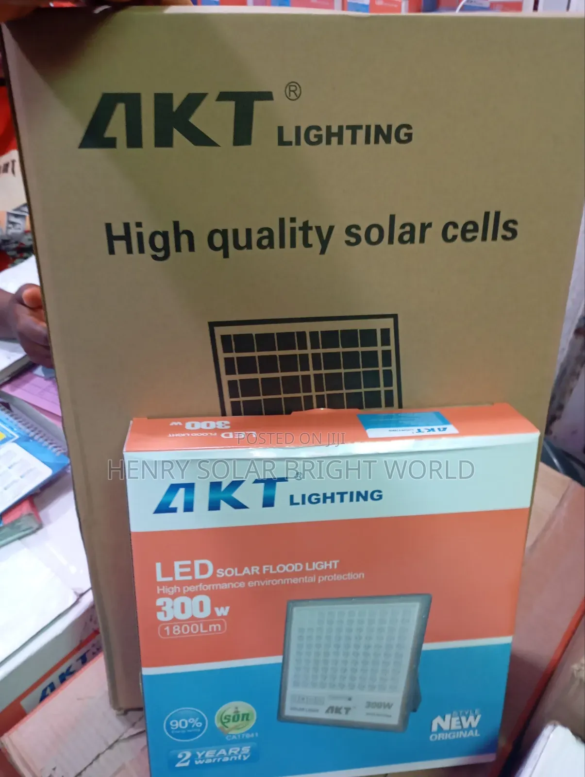 AKT 300w Solar Flood Lights