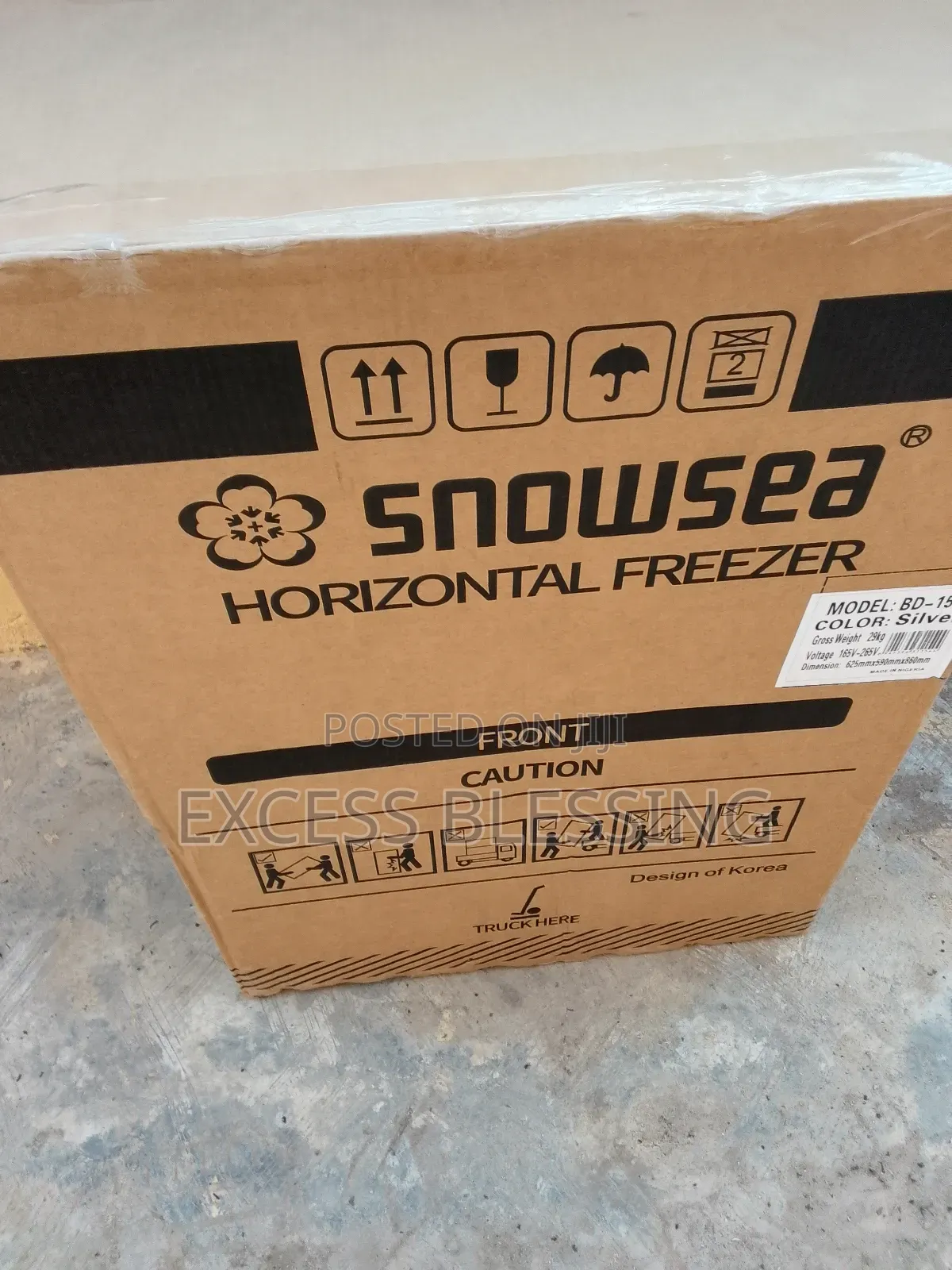 First Class Snowsea 100l Freezer Bd_158