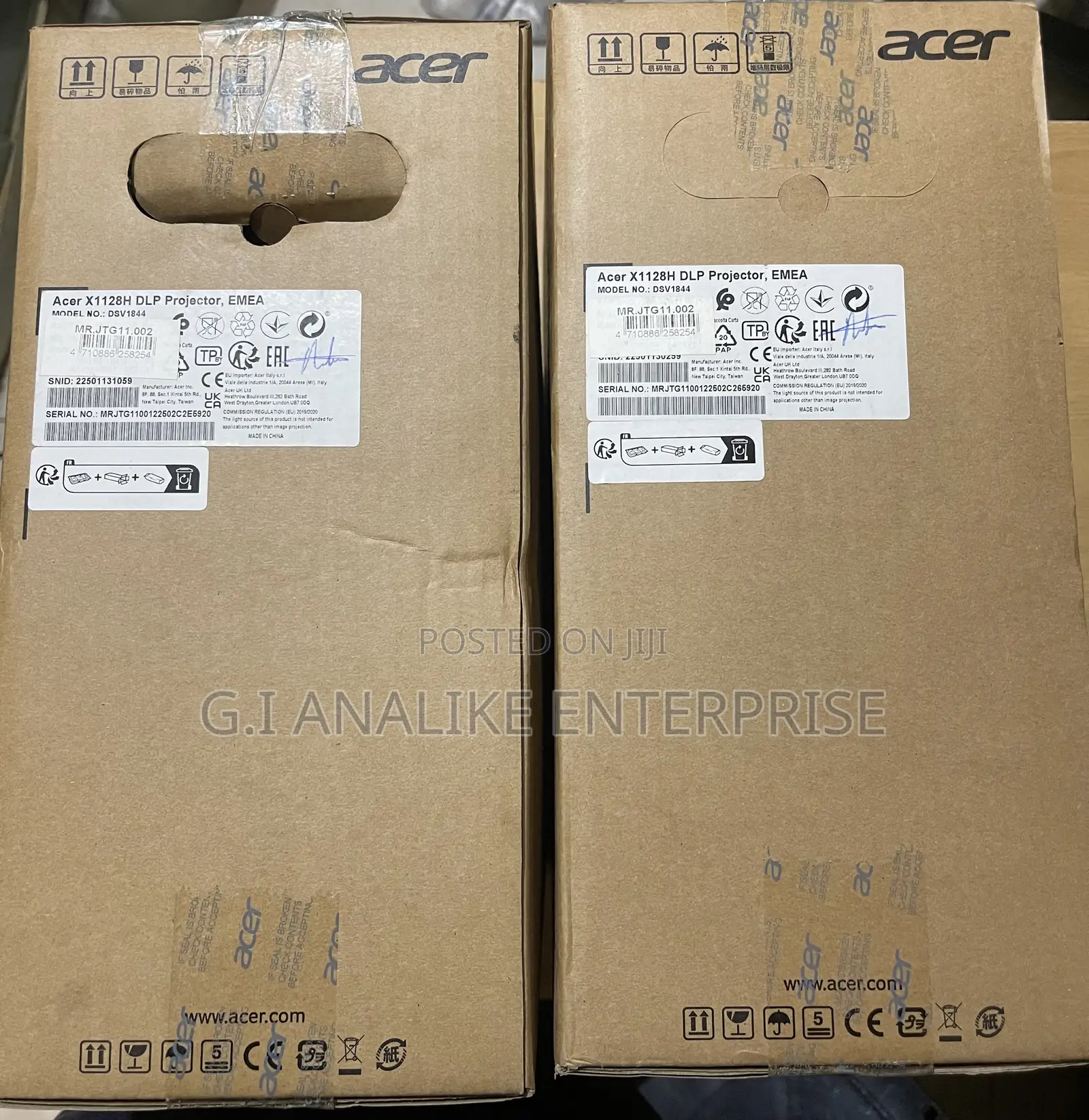 Acer X1128H DLP Projector