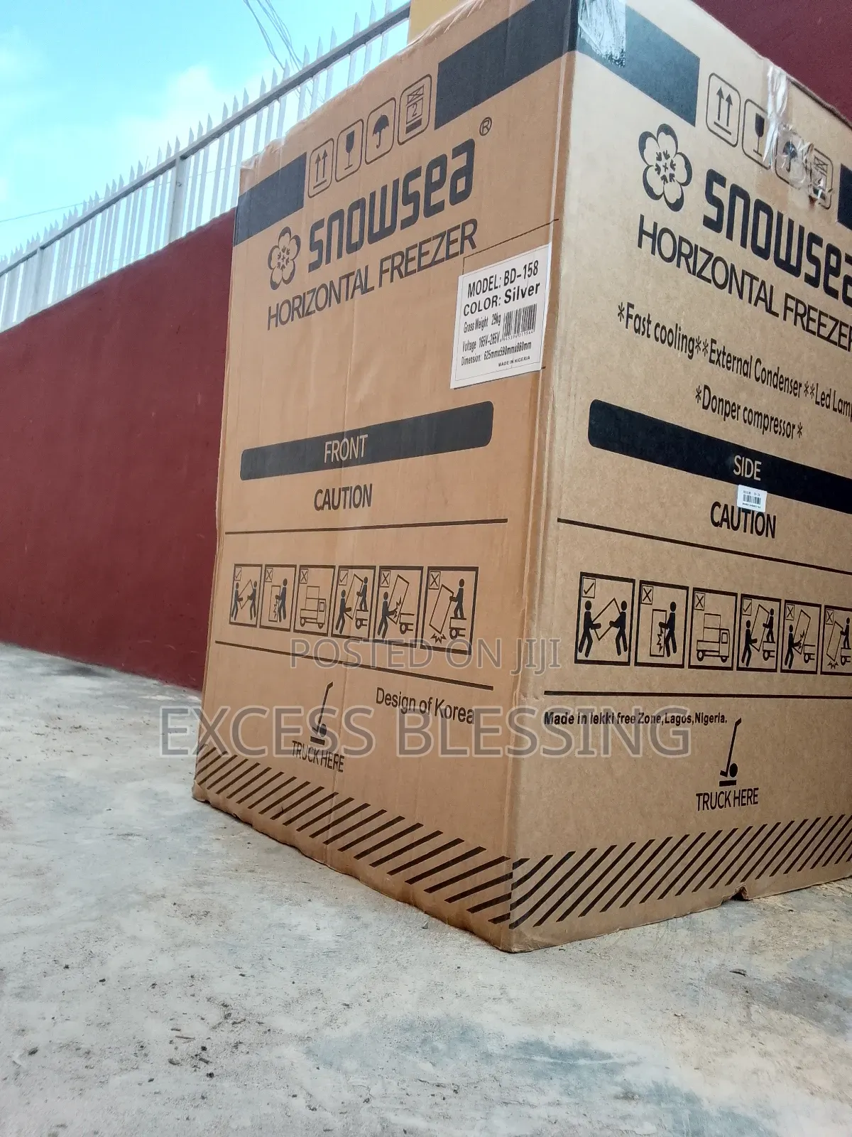New Snowsea 100l Freezer( Key With External Condenser