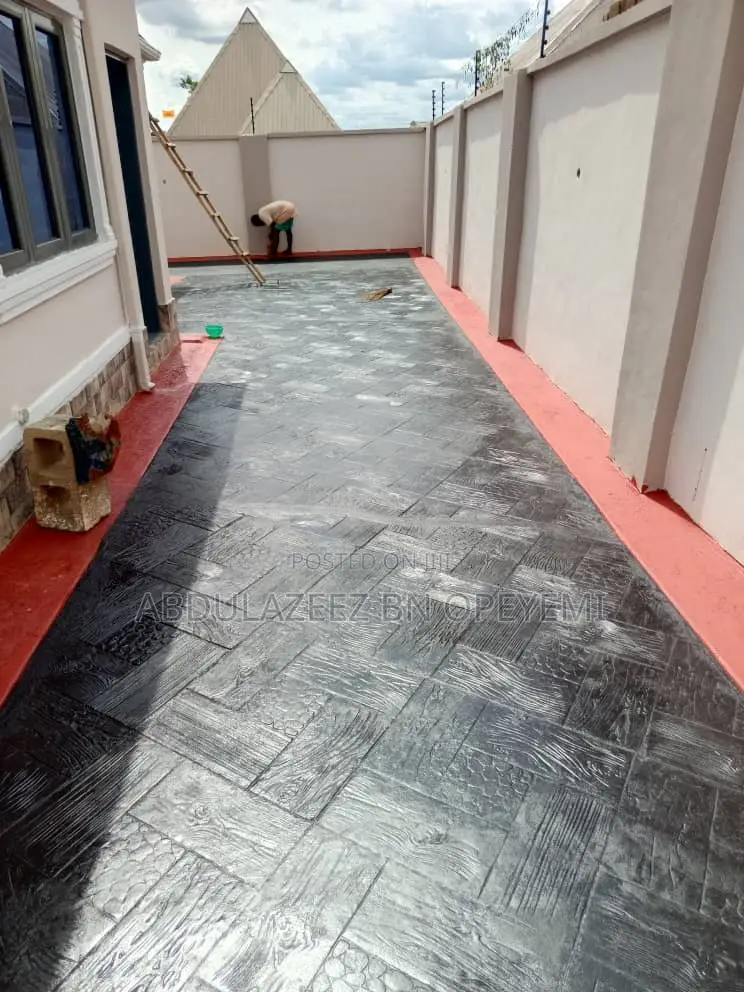 Professional 3d Concrete Stamped Floor