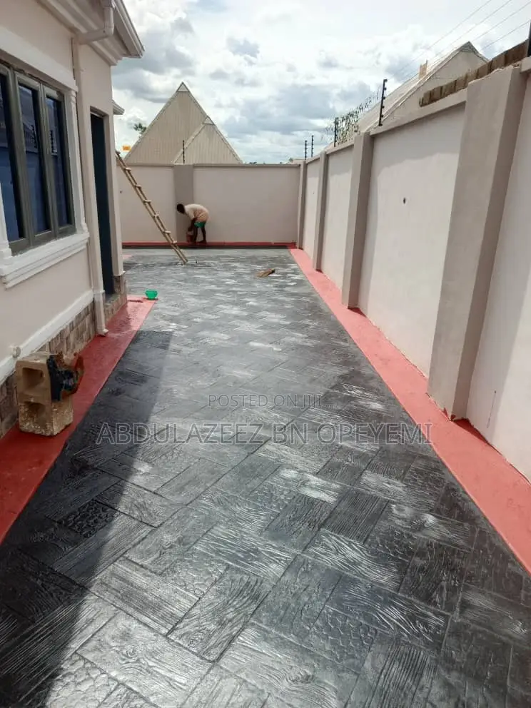 Professional 3d Concrete Stamped Floor