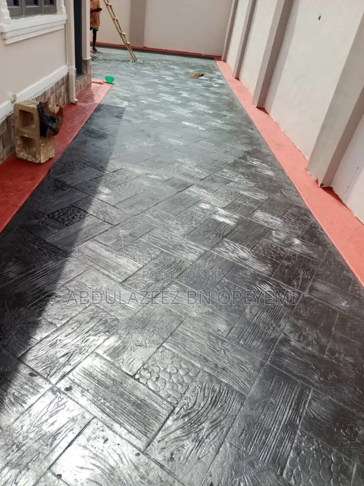 Professional 3d Concrete Stamped Floor