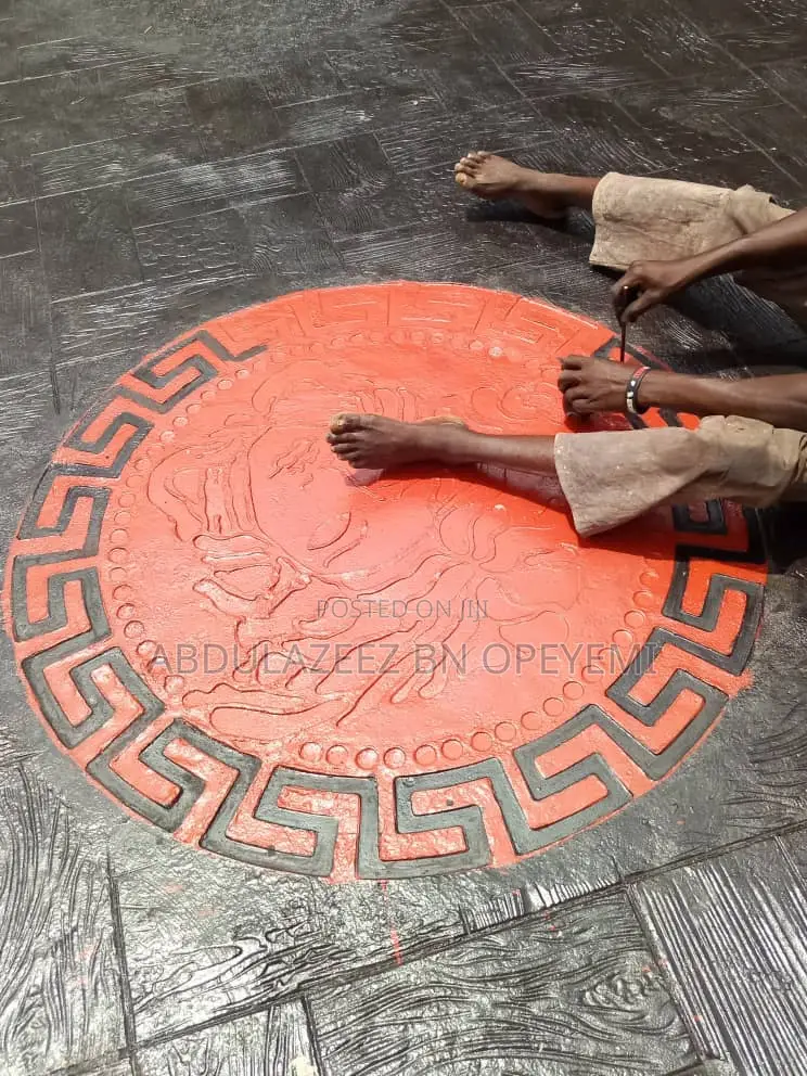 Professional 3d Concrete Stamped Floor