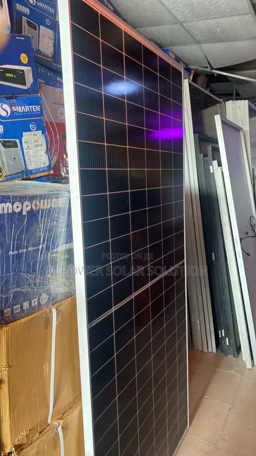 555w Trina Mono Half-cut Solar Panels