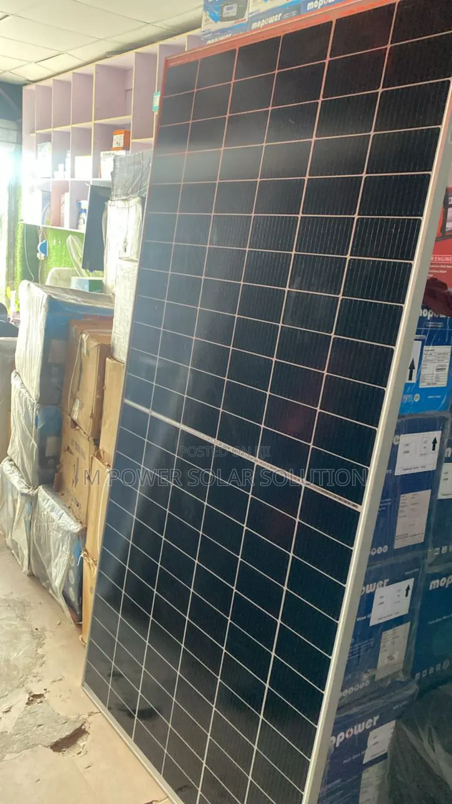 555w Trina Mono Half-cut Solar Panels