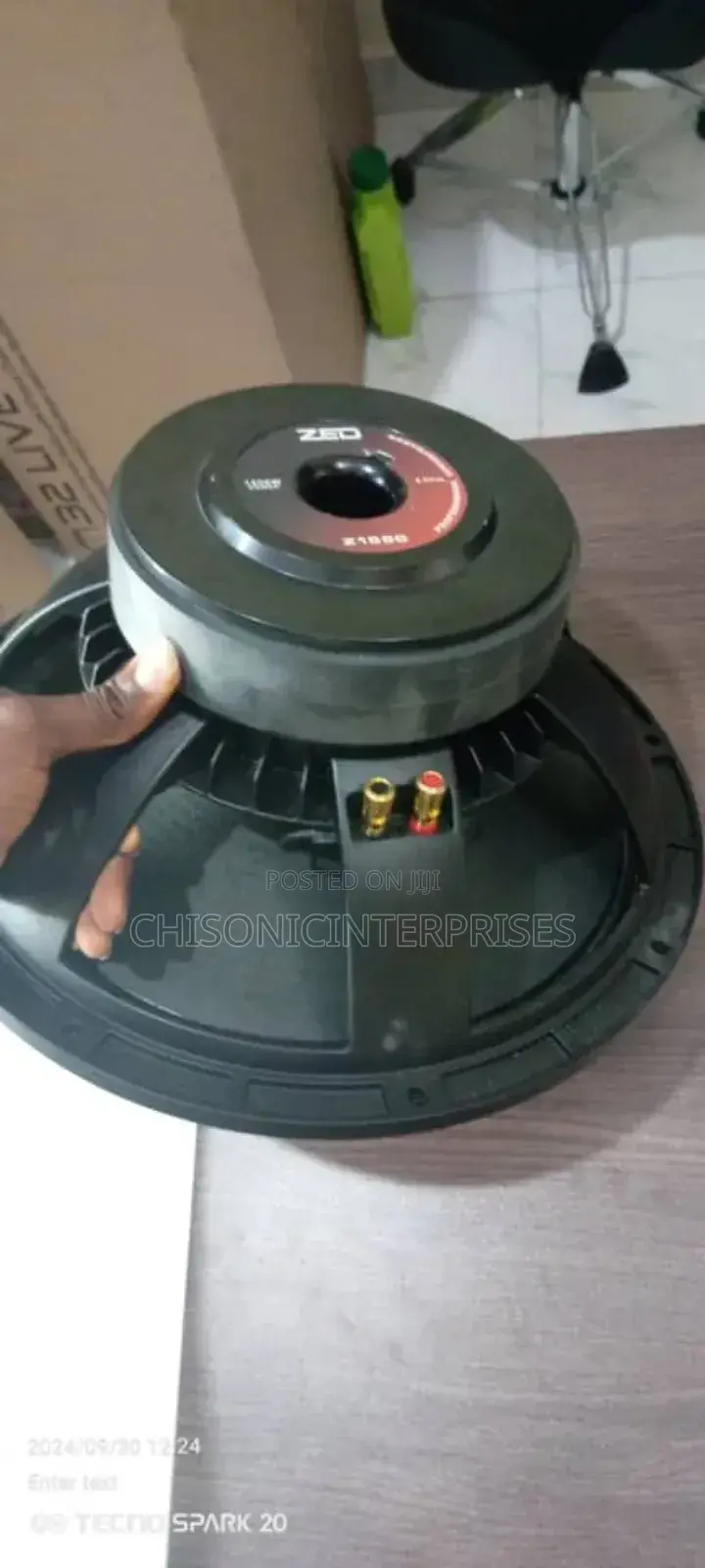 Zed Naked Woofer 15 Inches
