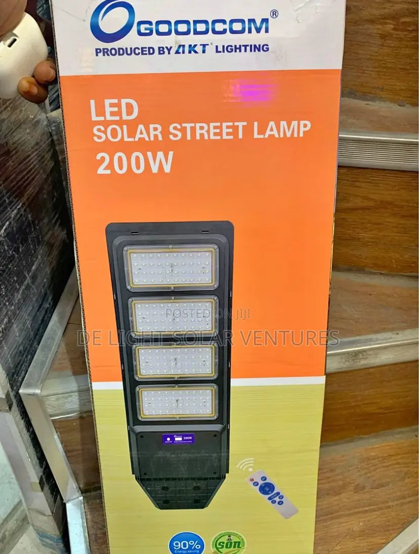 AKT 200w Solar Street Light Available