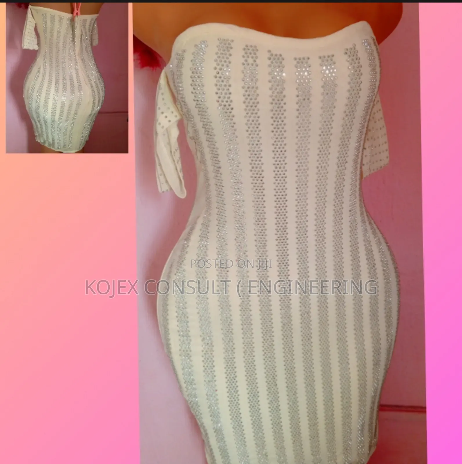 Luxury Turkey Stoned Bandage Gown