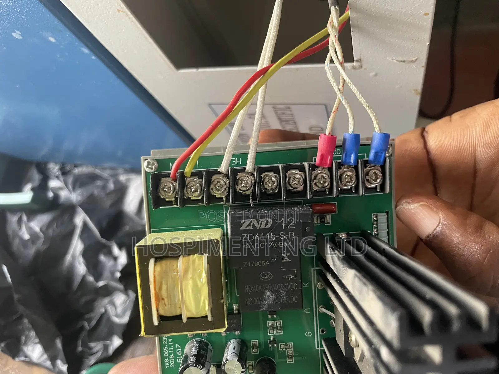 Repair of Hospital Equipments
