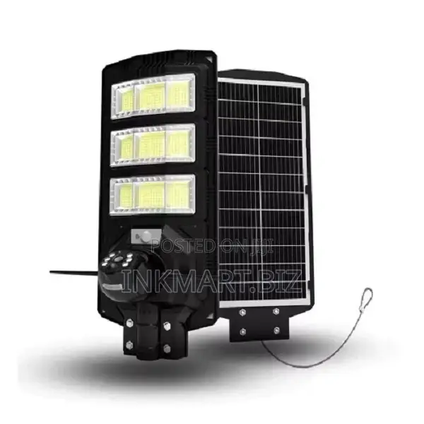 Solar Street Light With 4g 6mp PTZ Camera V380pro App-450w