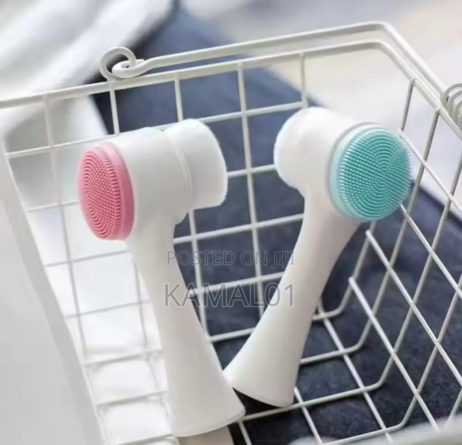 Double Sided Face Brush Soft Silicone Facial Cleanser