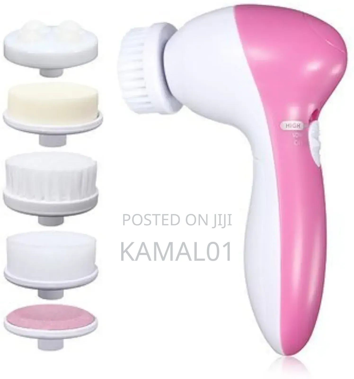 5 In 1 Electric Facial Brush Cleanser Body Cleaning Massage
