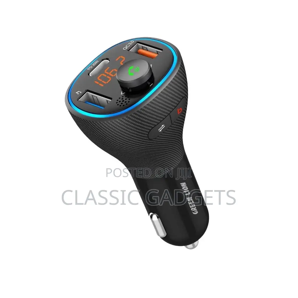 Greenlion Handsfree Car Kit With Built-in FM Transmitter 38w