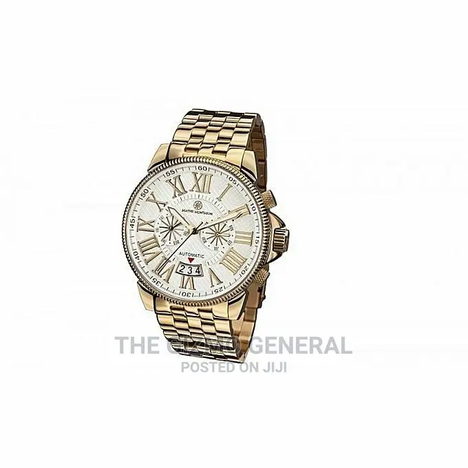 Martis Montabon Classique Moderne Automatic Watch - Gold