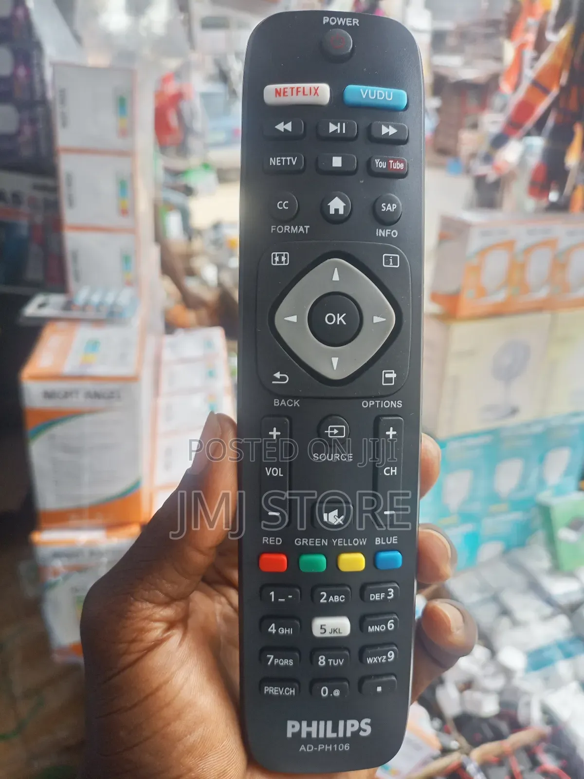 Remote Control For Phillips Smarttvhdtvproductcode:6537393