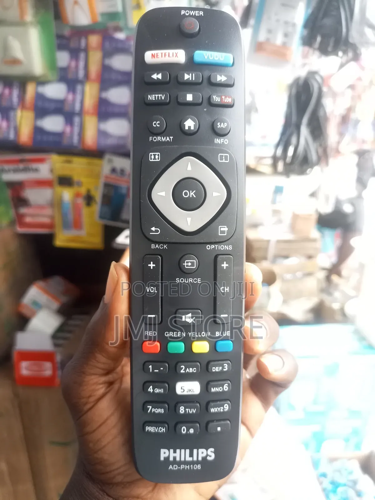 Remote Control For Phillips Smarttvhdtvproductcode:6537393