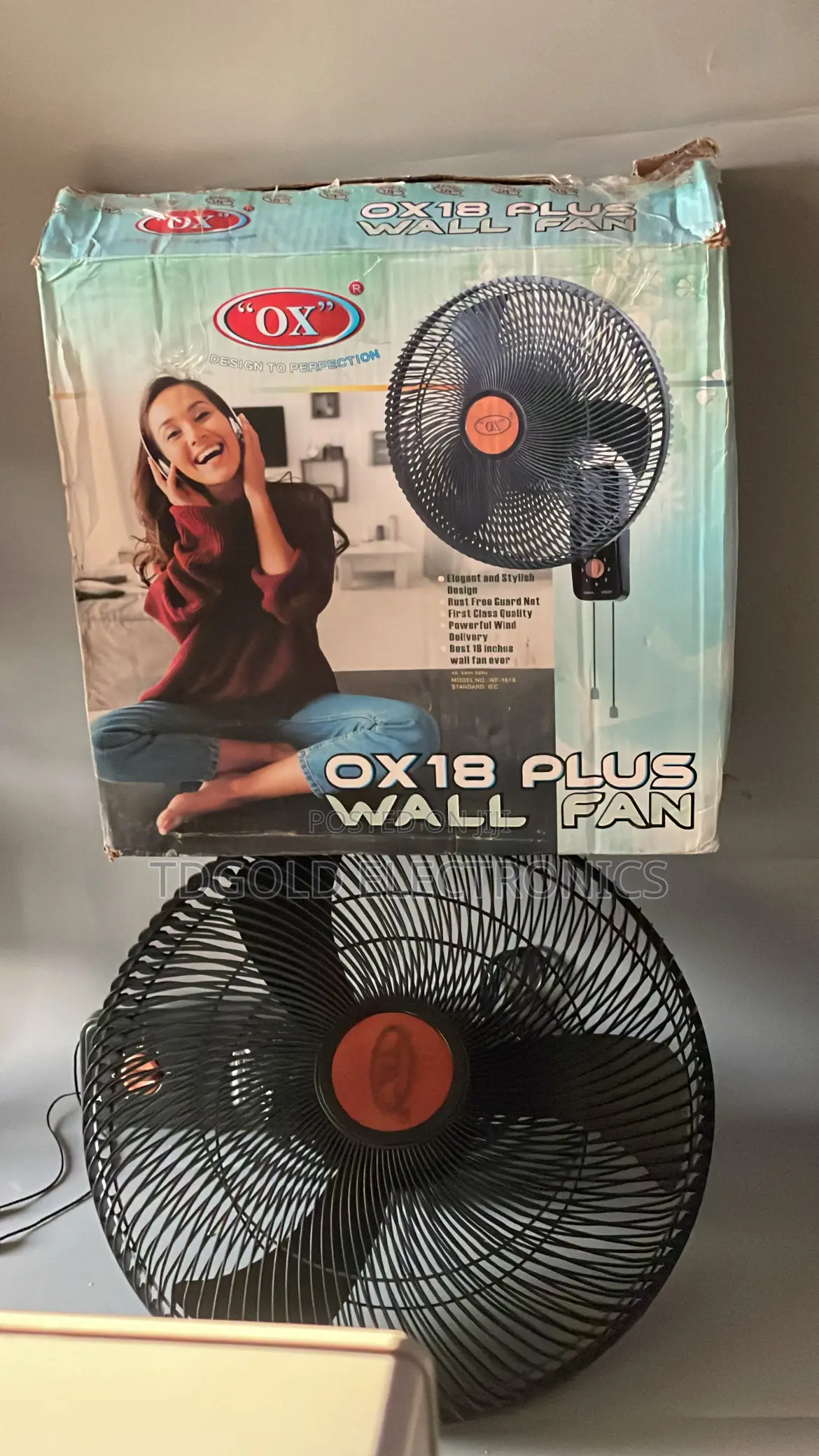 Ox 18 Inches Wall Fan