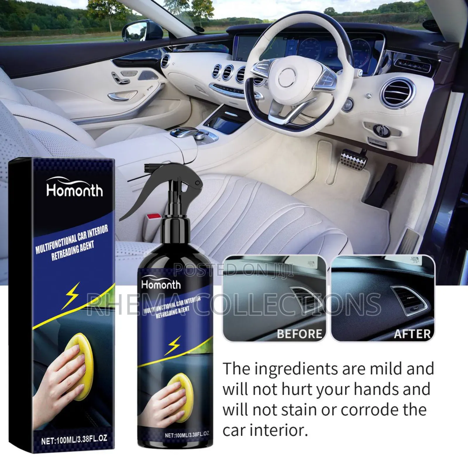 Homonth Multifunctional Car Interior Retreading Agent