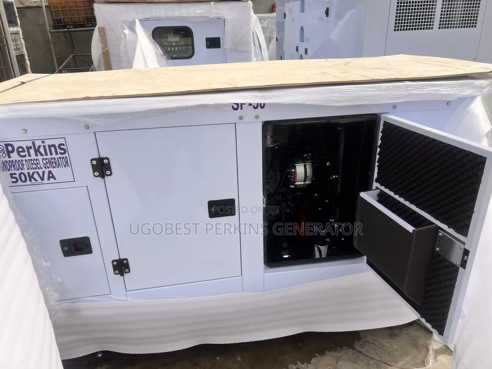 50kva Perkins Generator Soundproof 100% Copper Coil