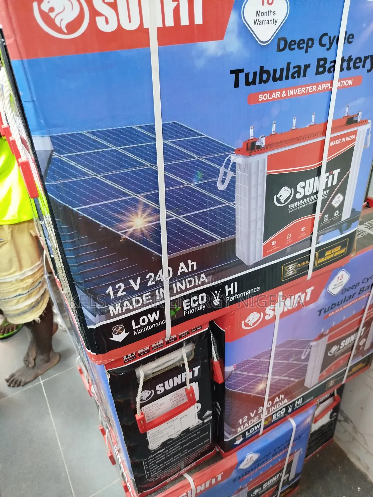 Sunfit Tubular Battery 240A