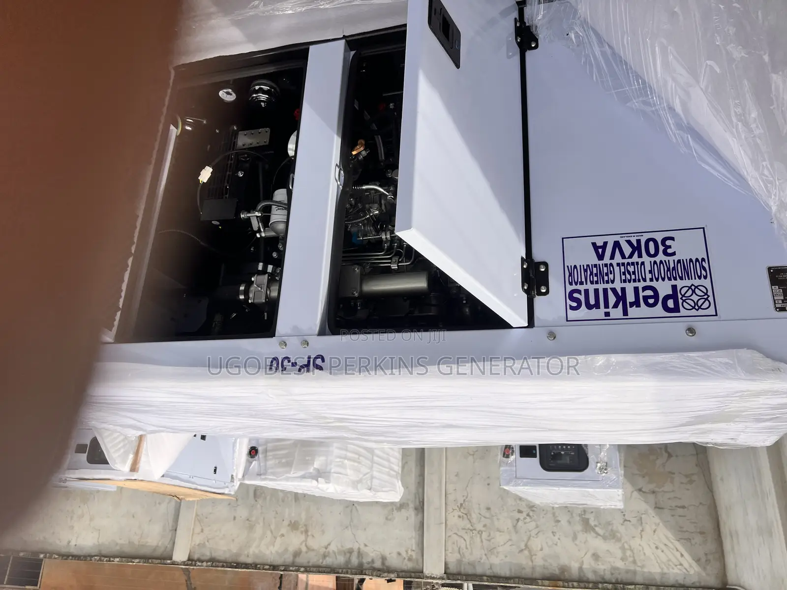 30kva Perkins Generator Soundproof 100% Copper Coil