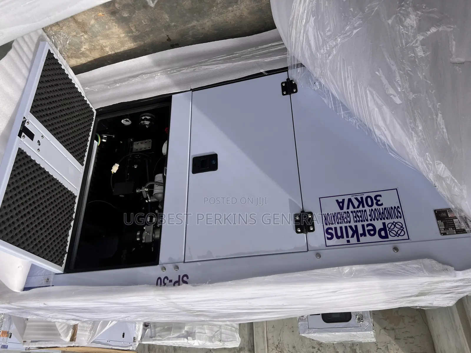 30kva Perkins Generator Soundproof 100% Copper Coil