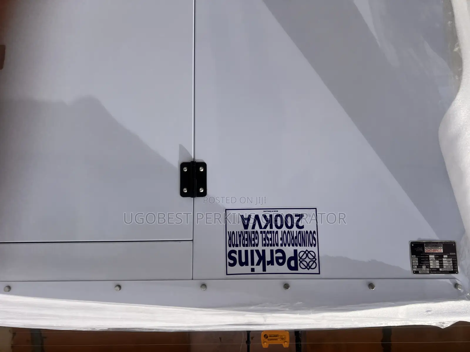 200kva Perkins Generator Soundproof 100% Copper Coil