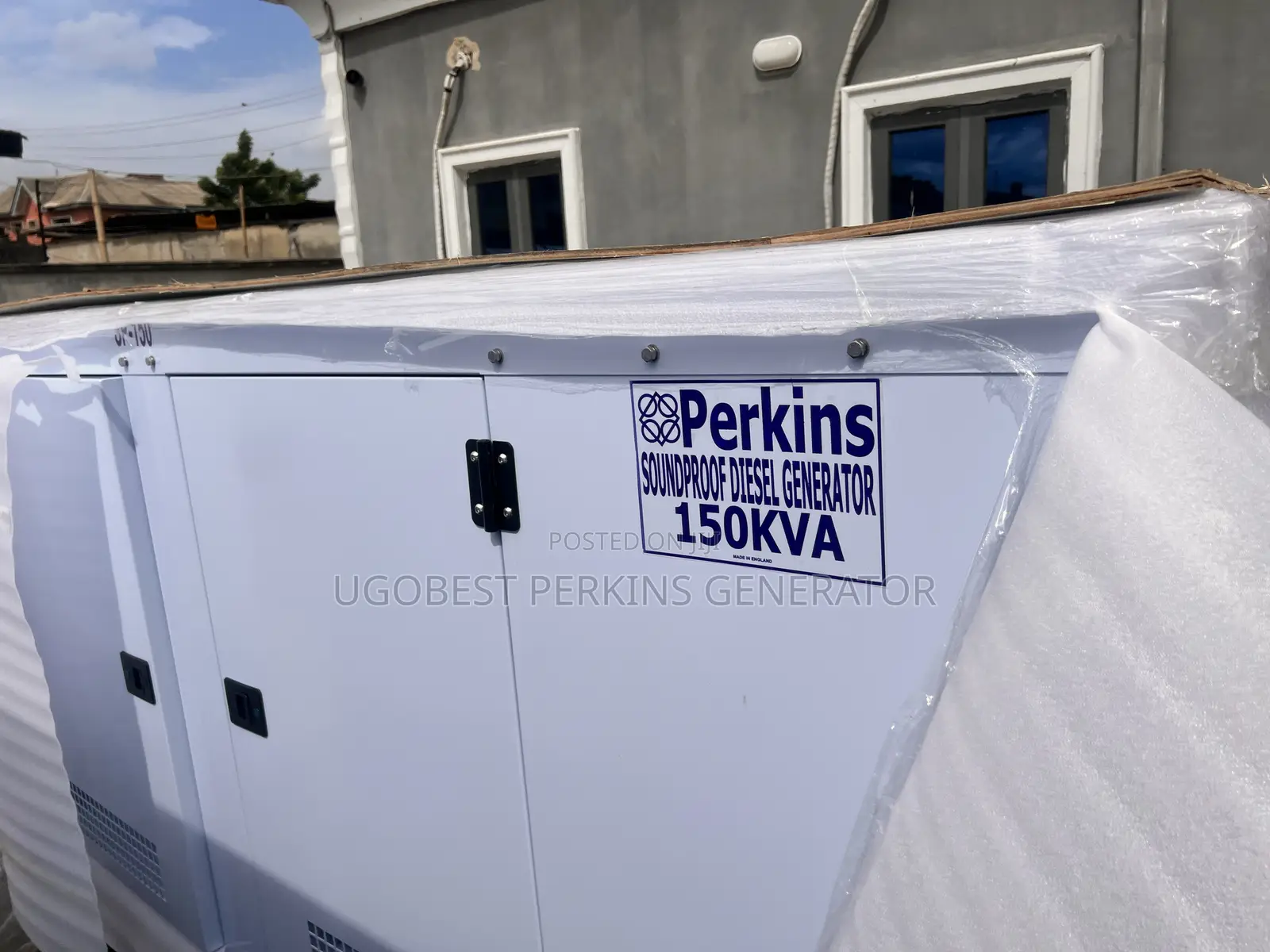 150kva Perkins Generator Soundproof 100% Copper Coil