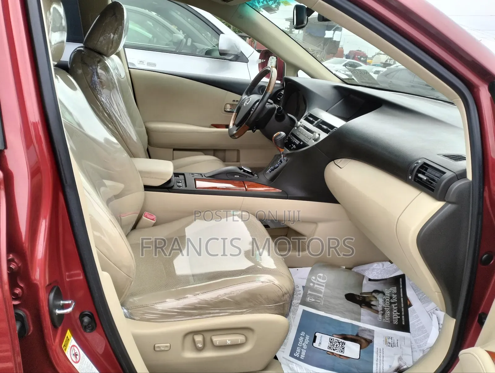 Lexus RX 350 2010 Red