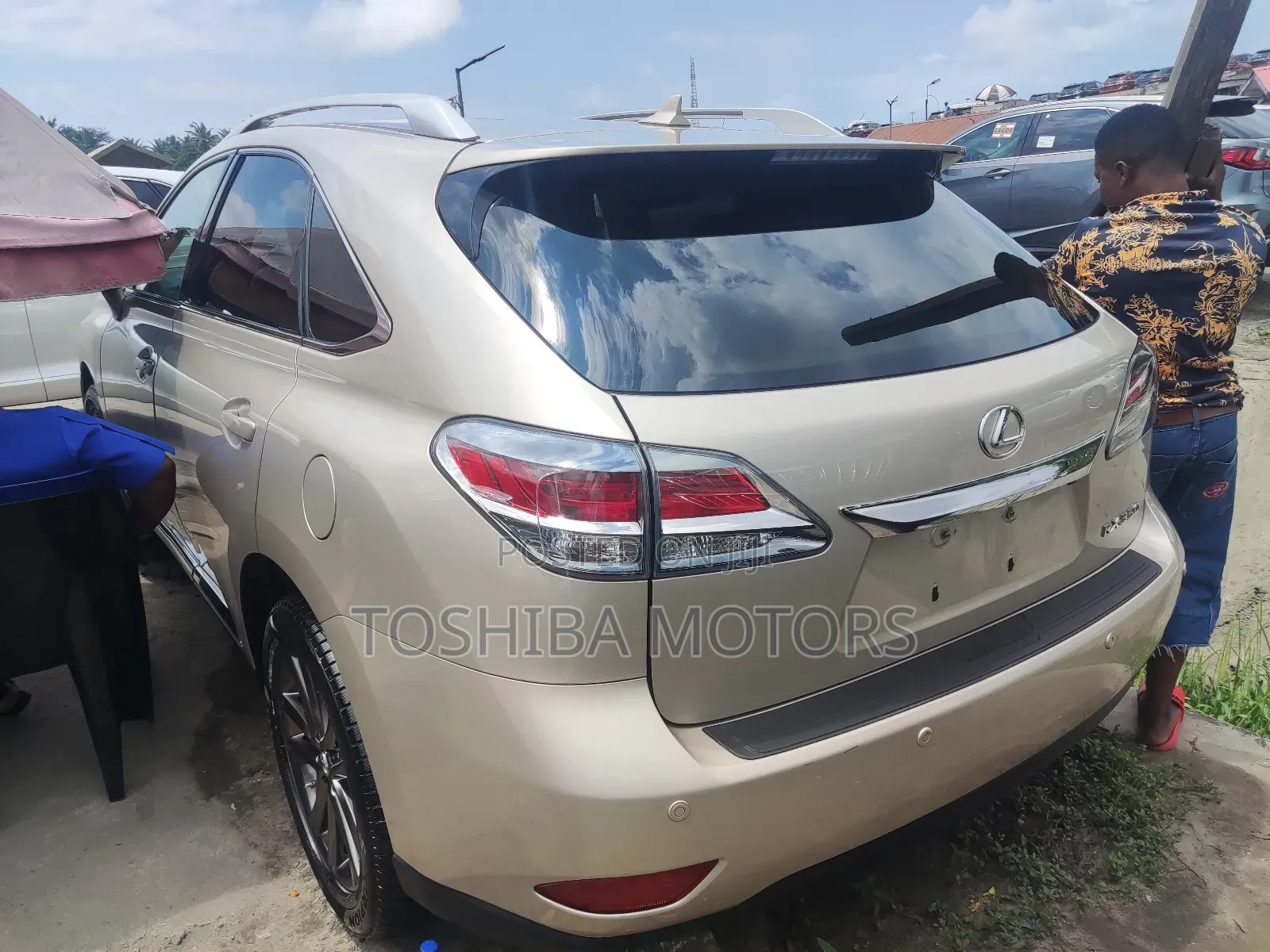 Lexus RX 350 2014 Gold