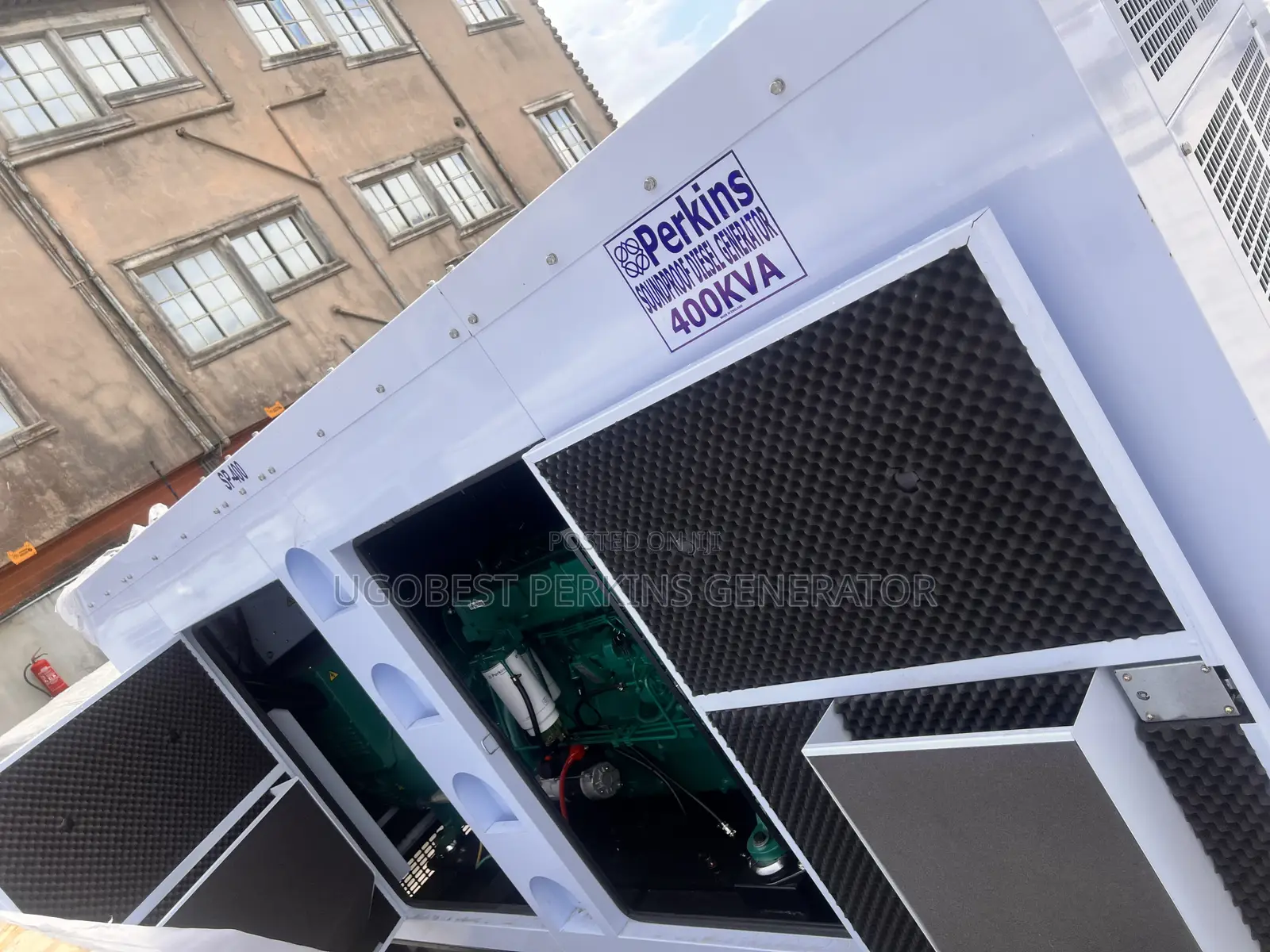 400kva Perkins Generator Soundproof 100% Copper Coil