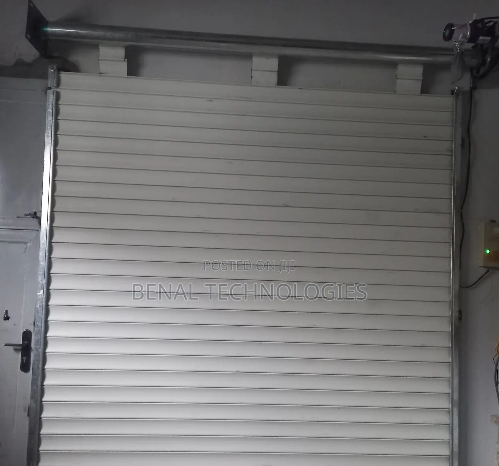 Motorized Garage Door Curtains