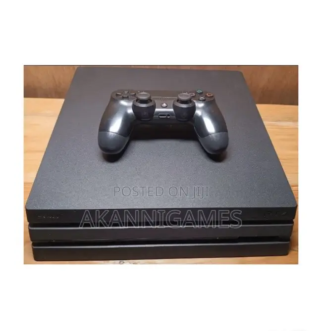 Clean Ps4 Pro 1tb With 15 Games Plus 2 Gamepad”