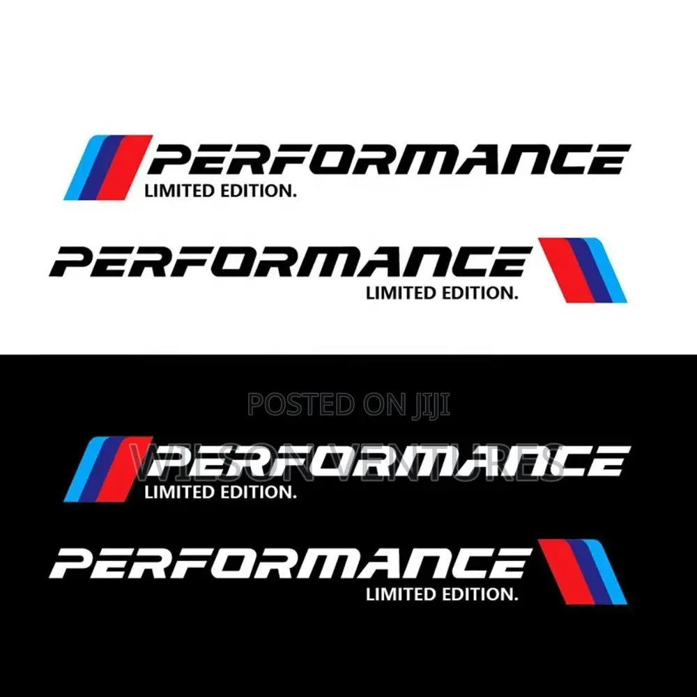 Car Body Performance Sticker