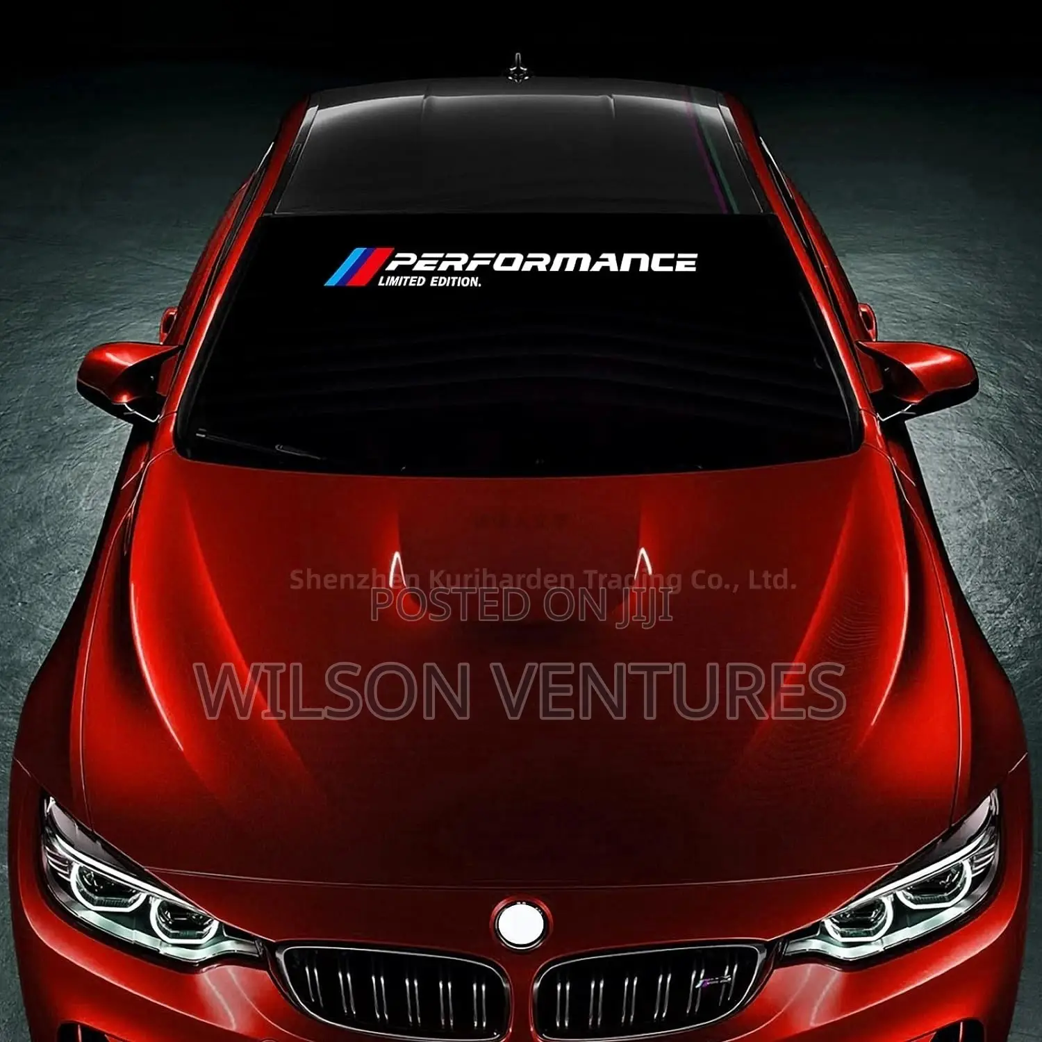 Car Body Performance Sticker