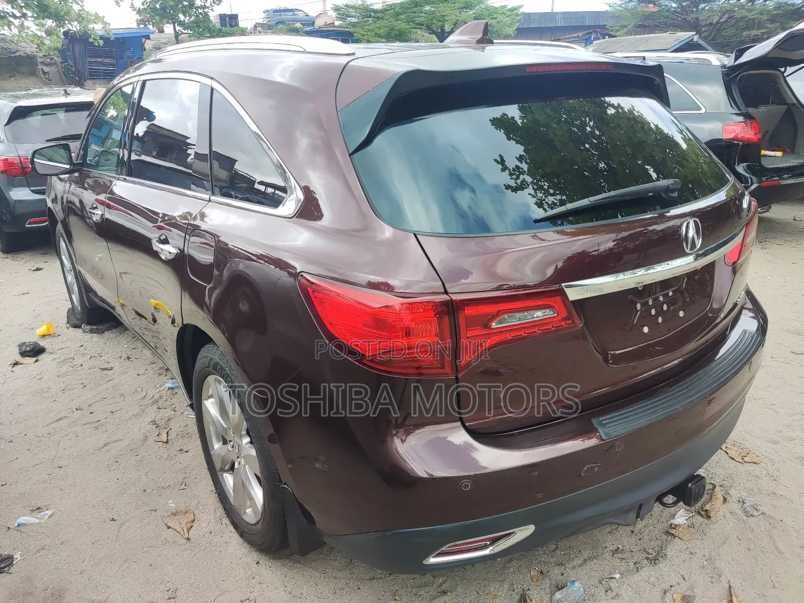 Acura MDX SH 4dr SUV AWD (3.5L 6cyl 9A) 2016 Red