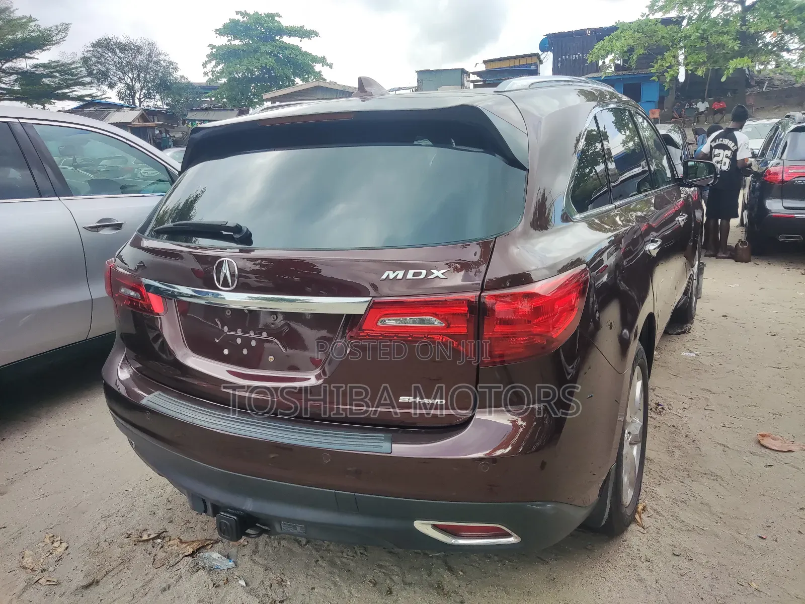 Acura MDX SH 4dr SUV AWD (3.5L 6cyl 9A) 2016 Red