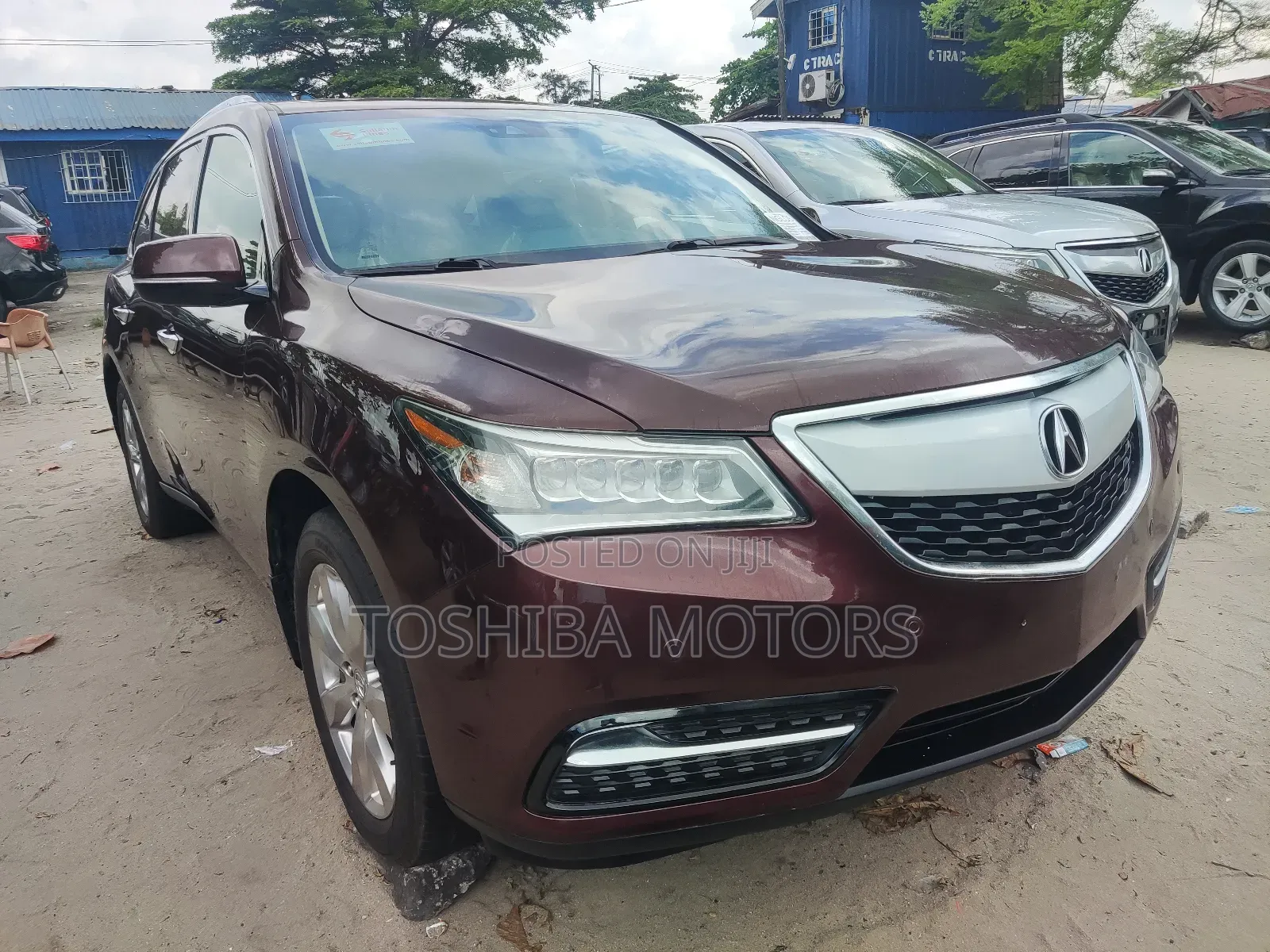 Acura MDX SH 4dr SUV AWD (3.5L 6cyl 9A) 2016 Red