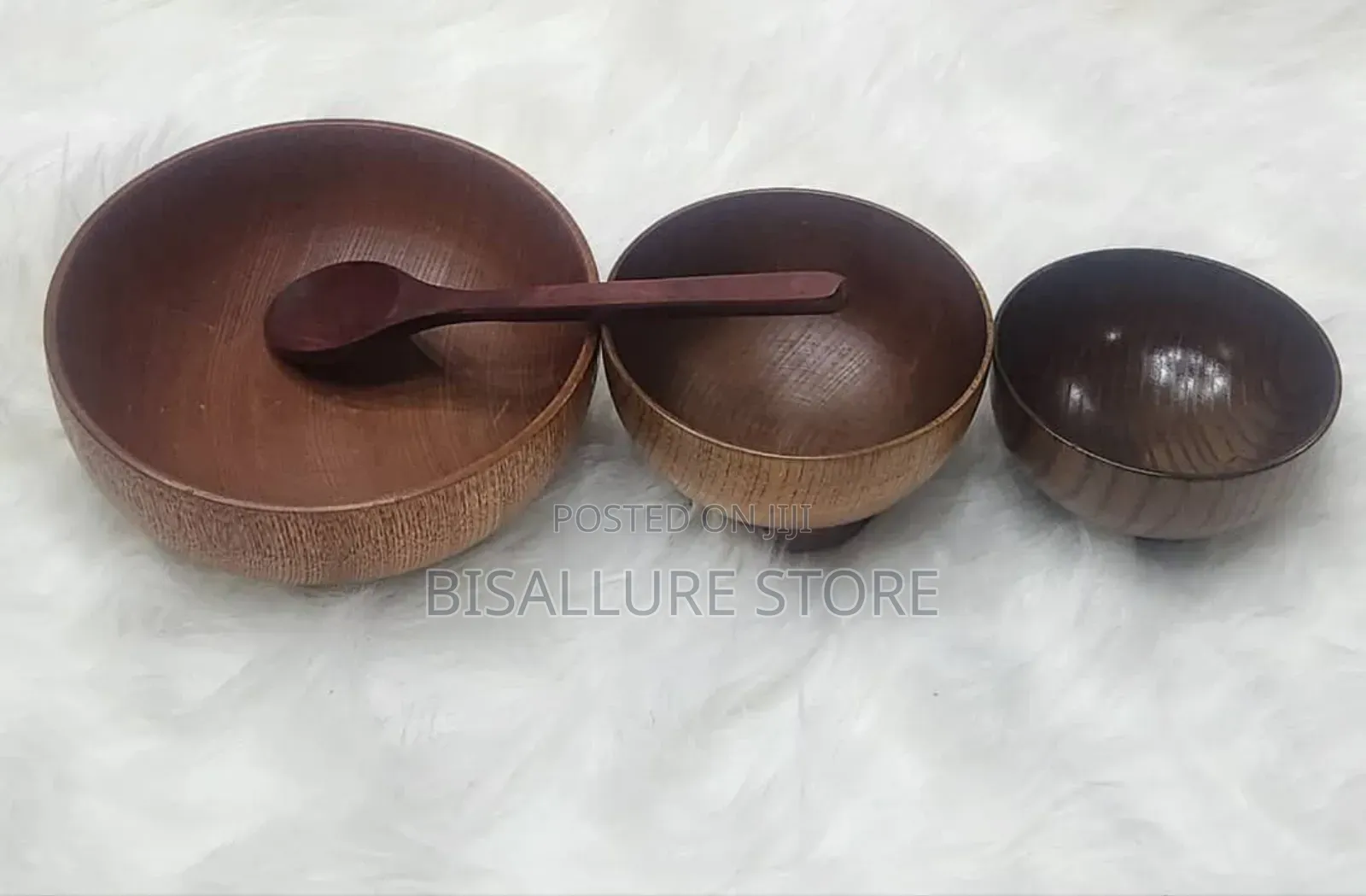 Wooden Bamboo Bowl -Big Size