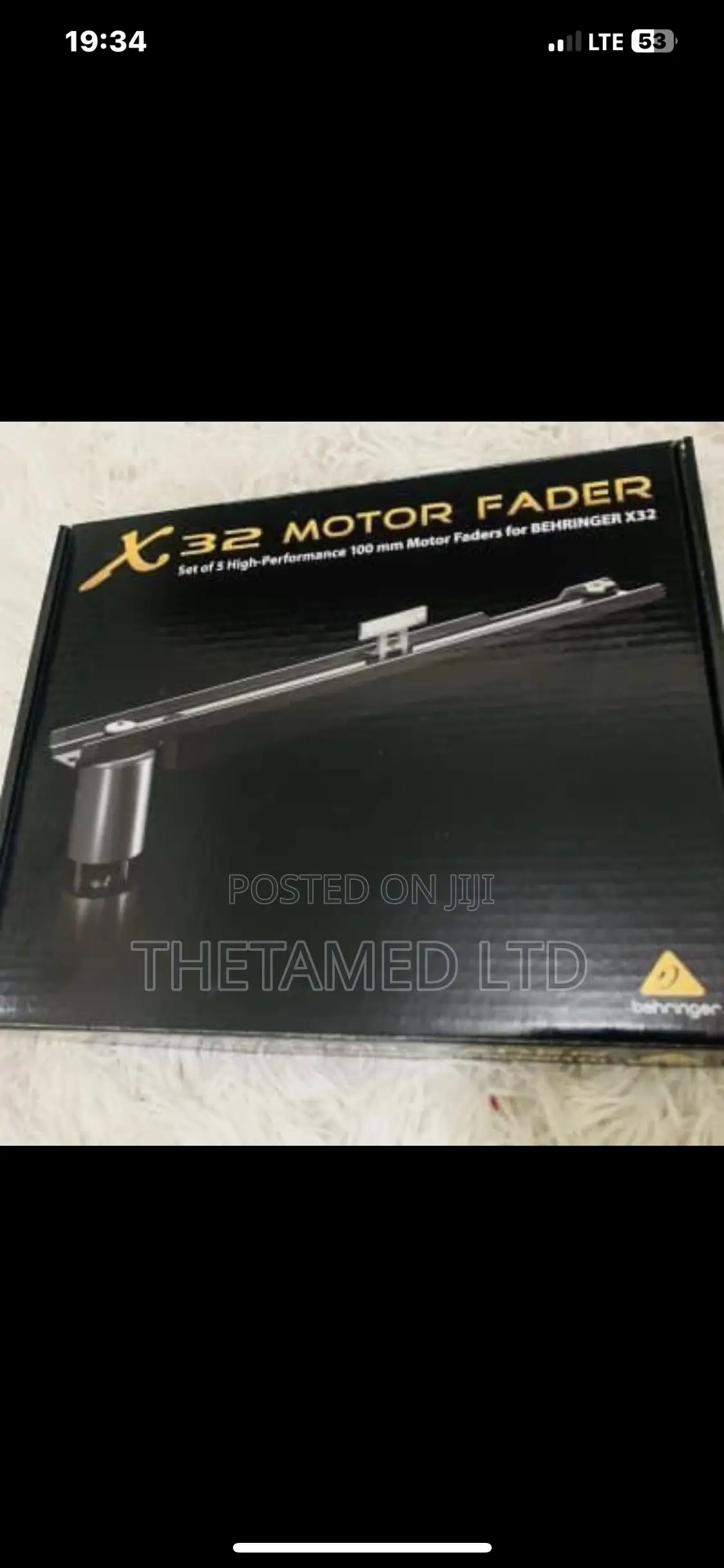Behringer X32, X32 Compact Motorized Faders