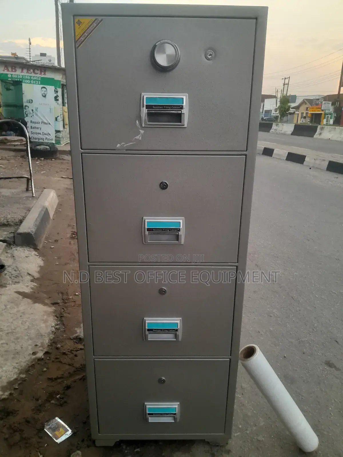 Four Drawings Fireproof Safe Cabinets